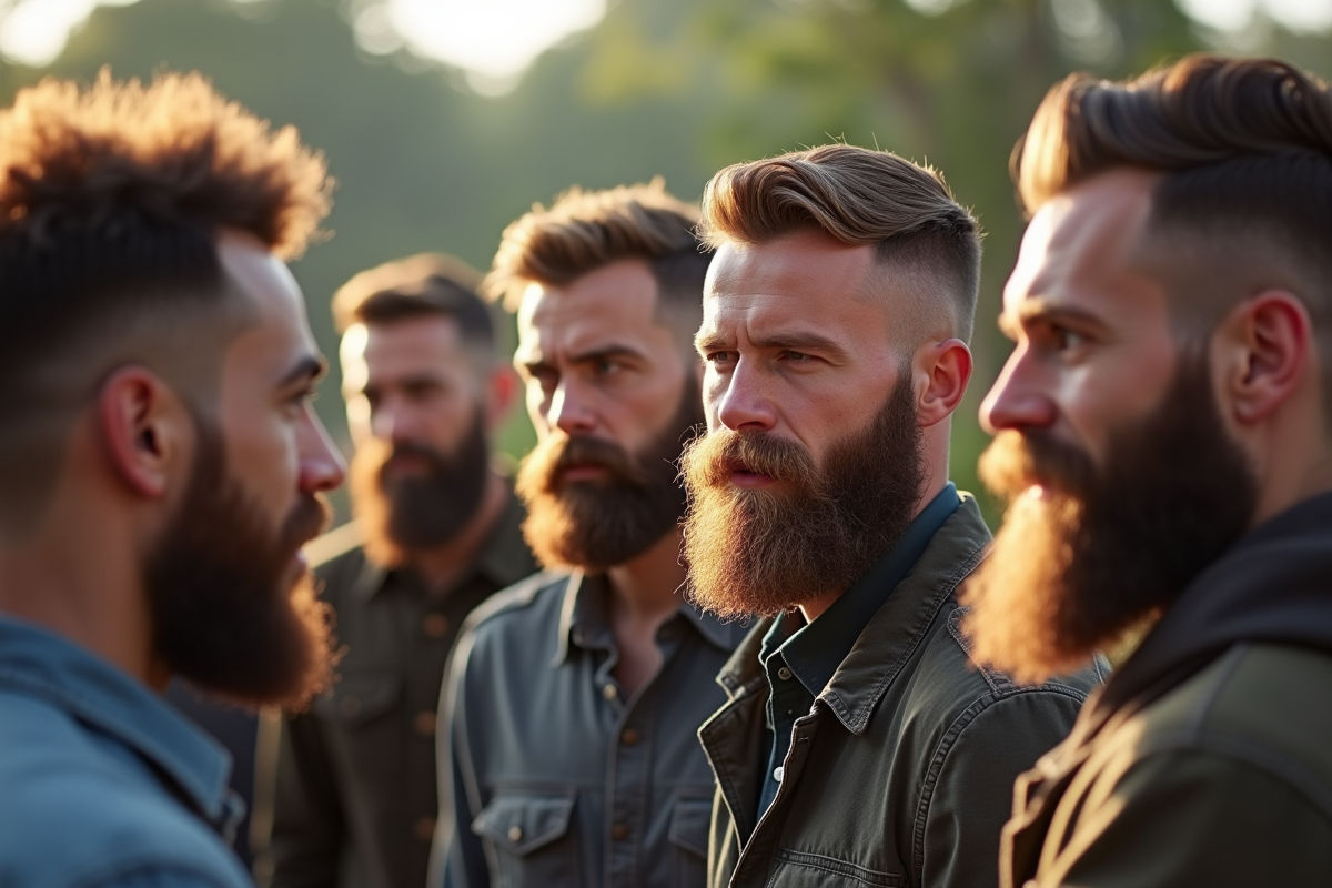 barbe rasage
